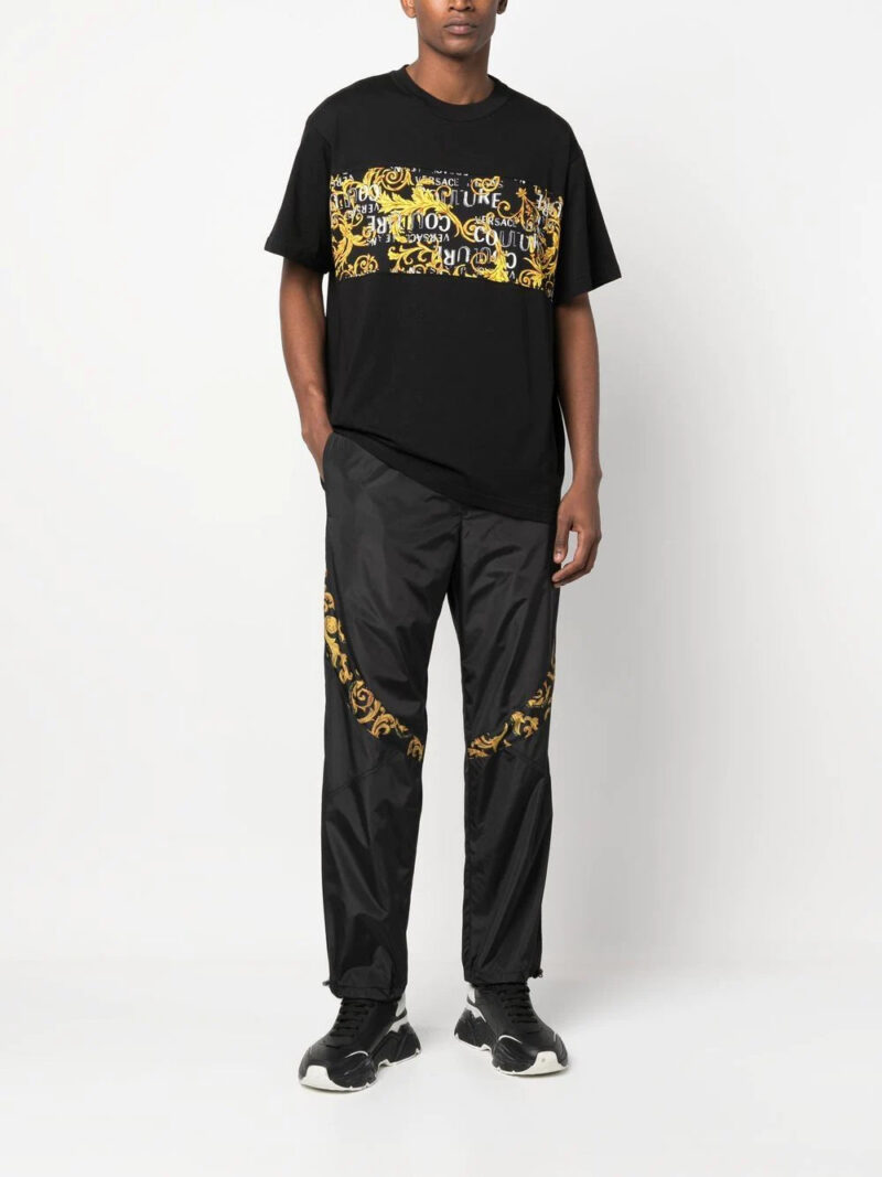 Versace Jeans Couture  Baroque-print track pants