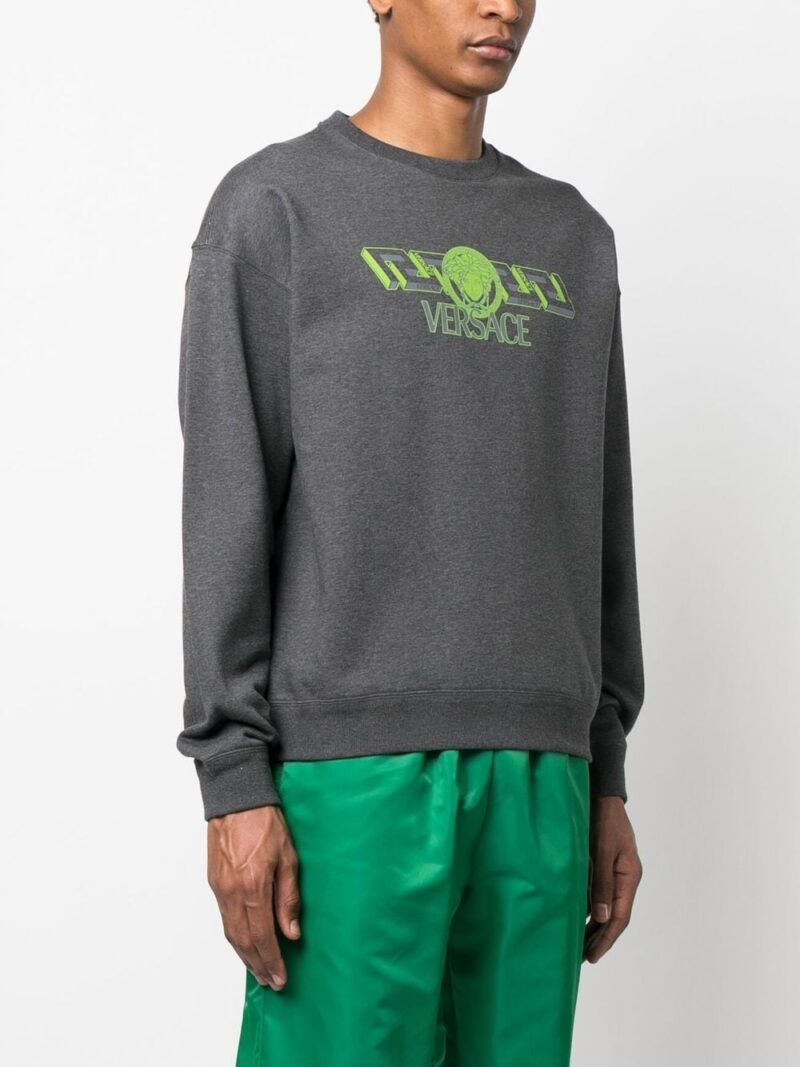 Versace  Medusa logo cotton sweatshirt