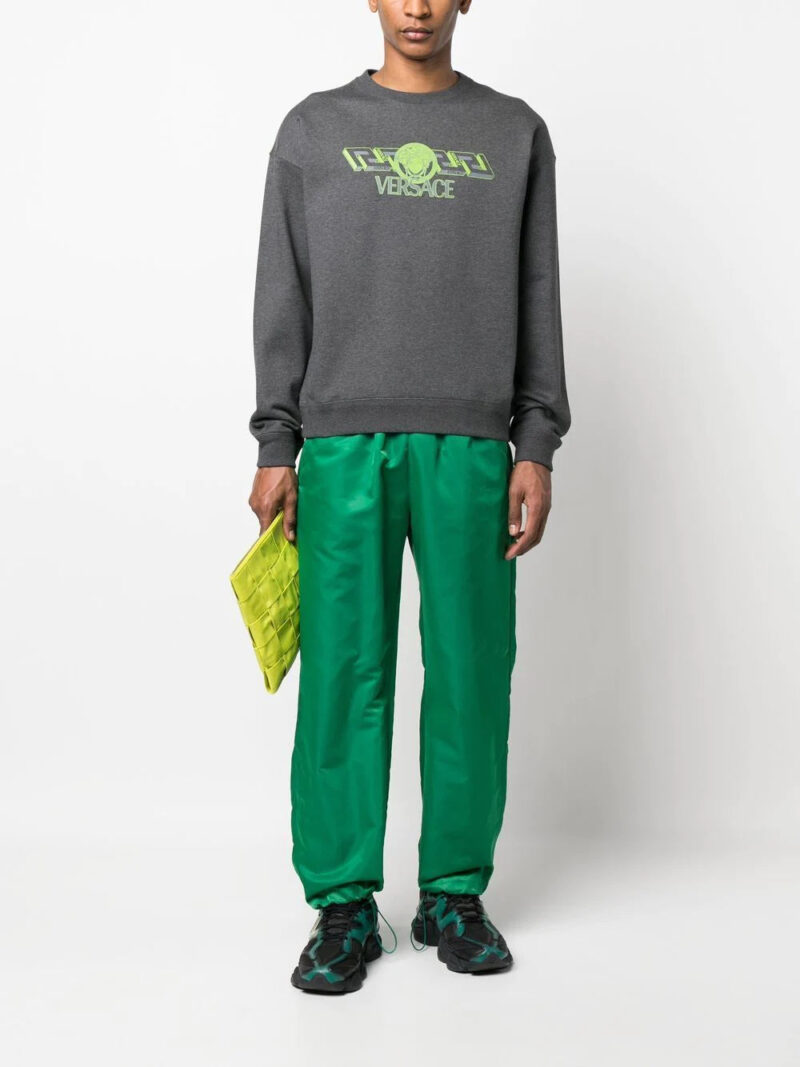 Versace  Medusa logo cotton sweatshirt