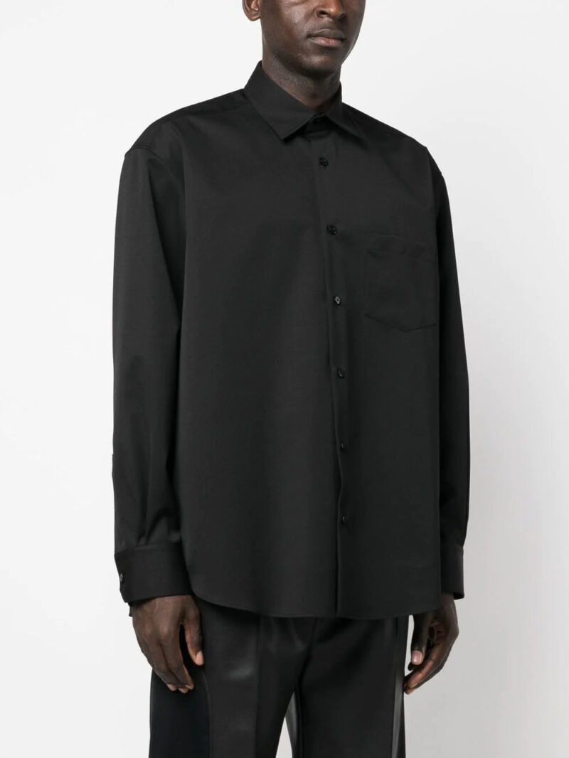 VETEMENTS button-up wool shirt