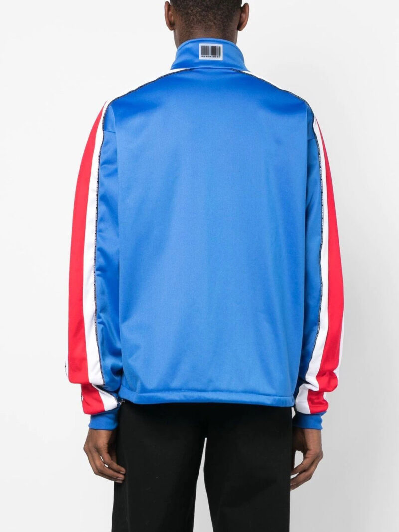 VTMNTS  logo-print zip-up sweatshirt