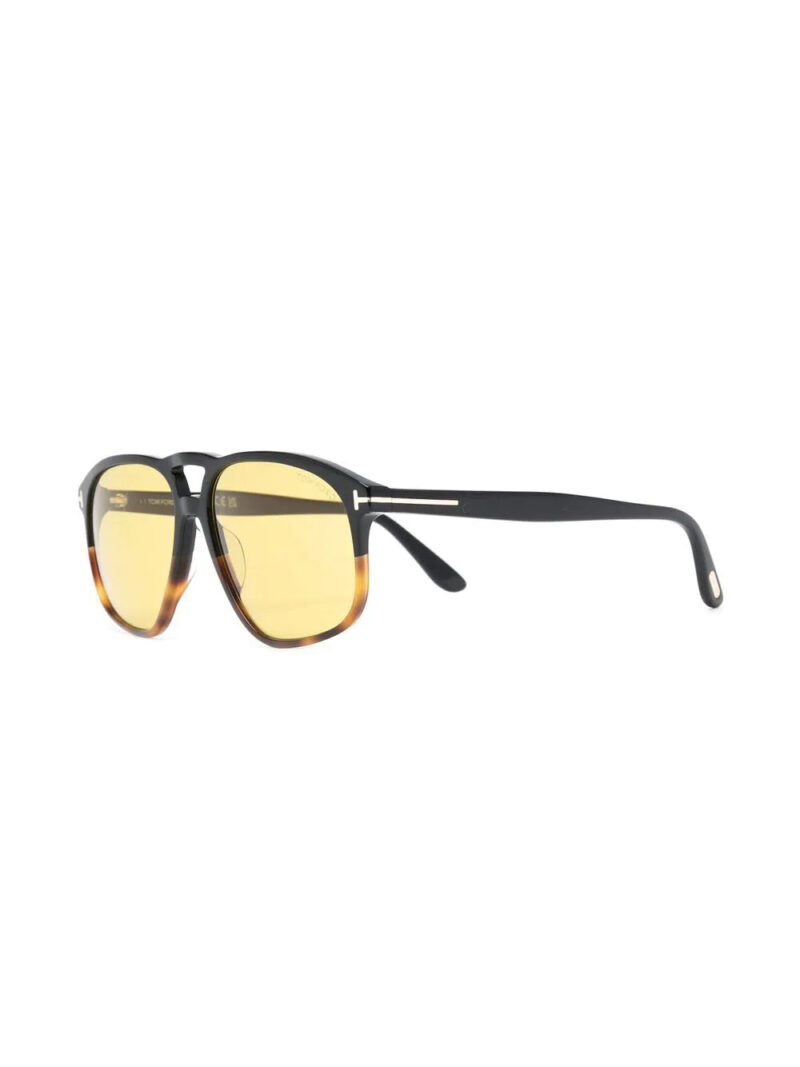 Tom Ford tinted double-bridge sunglasses  Made in Italy