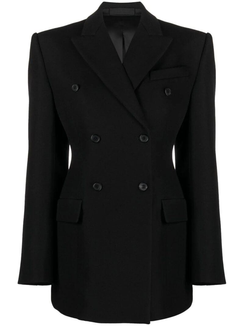 WARDROBE.NYC  Contour double-breasted blazer