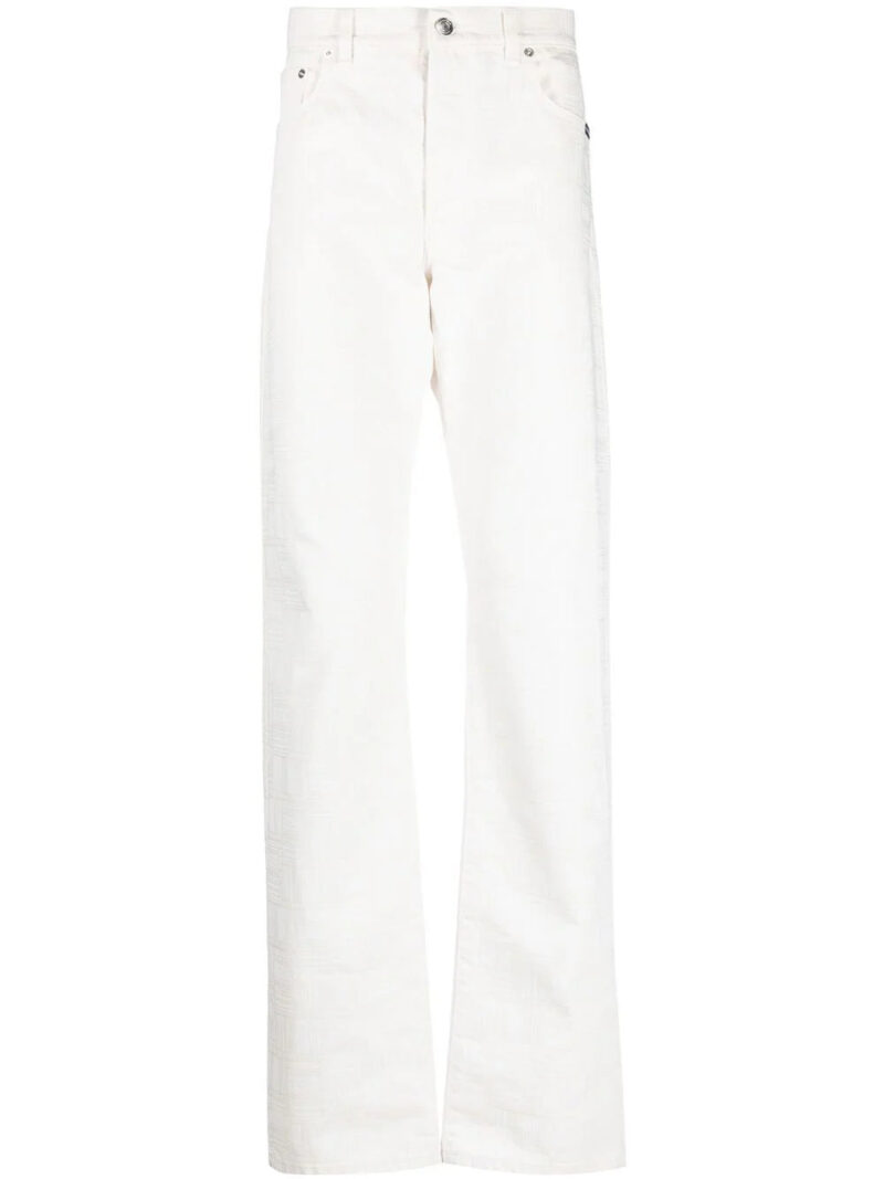 VTMNTS  barcode-print straight-leg jeans