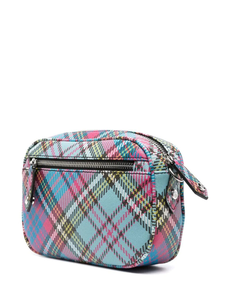 Vivienne Westwood  Daisy tartan-print cross body bag