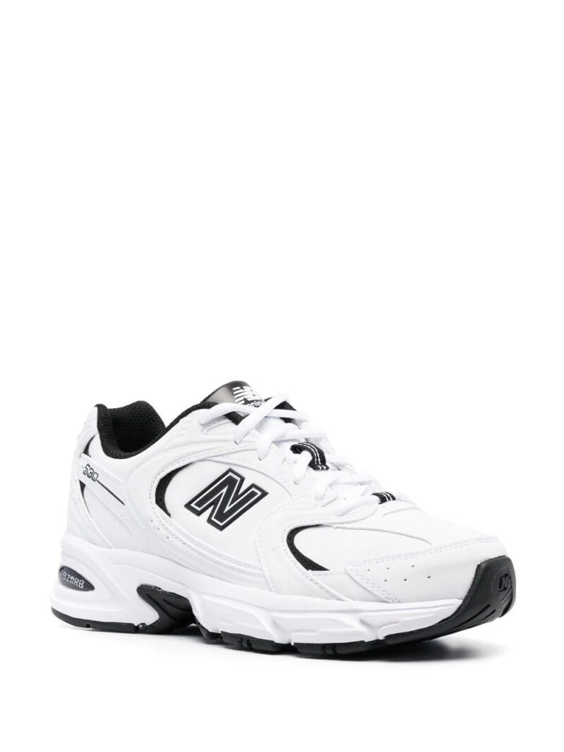 New Balance logo-print lace-up sneakers