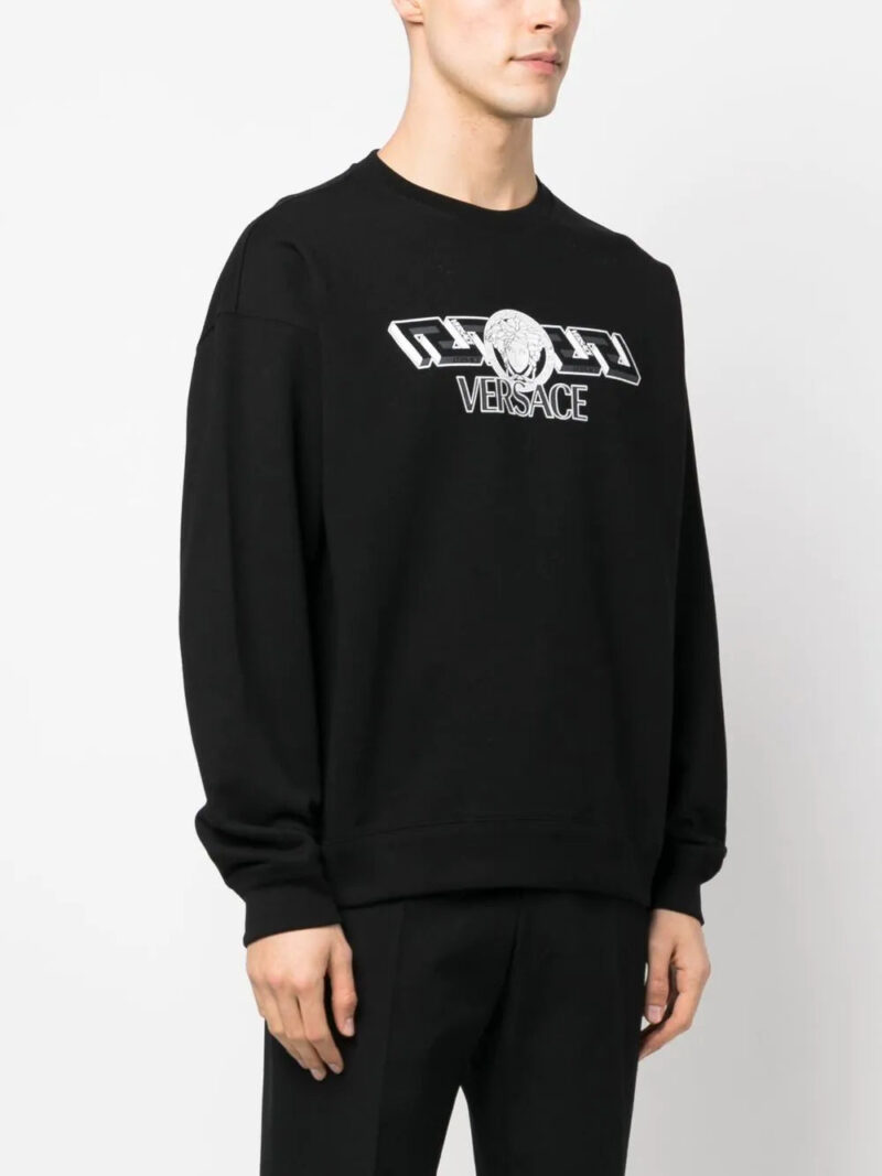 Versace logo-print sweatshirt