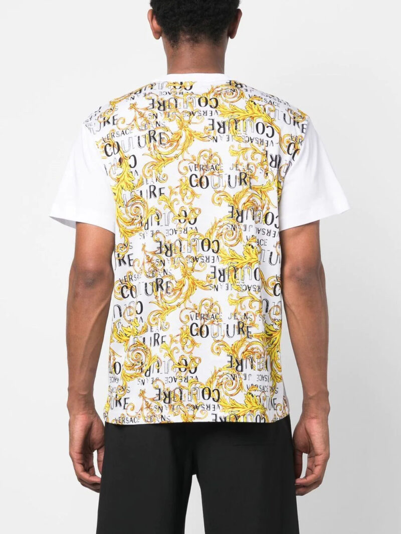 Versace Jeans Couture  Logo Couture contrasting T-shirt