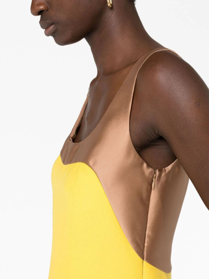 Valentino Garavani colour-block sleeveless minidress