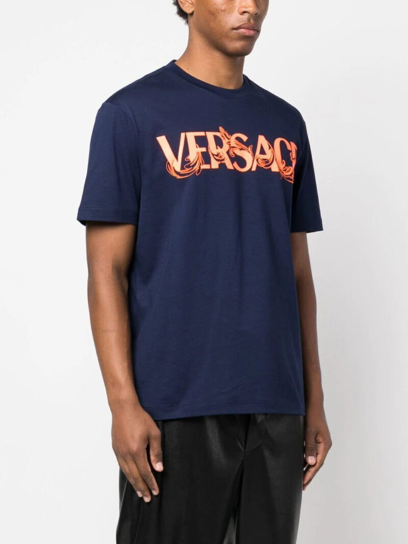 Versace  logo-print short-sleeved T-shirt