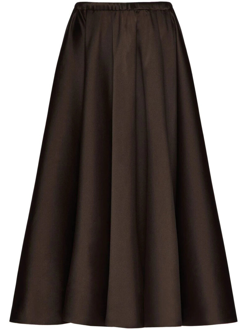 Valentino Garavani  pleated midi skirt.