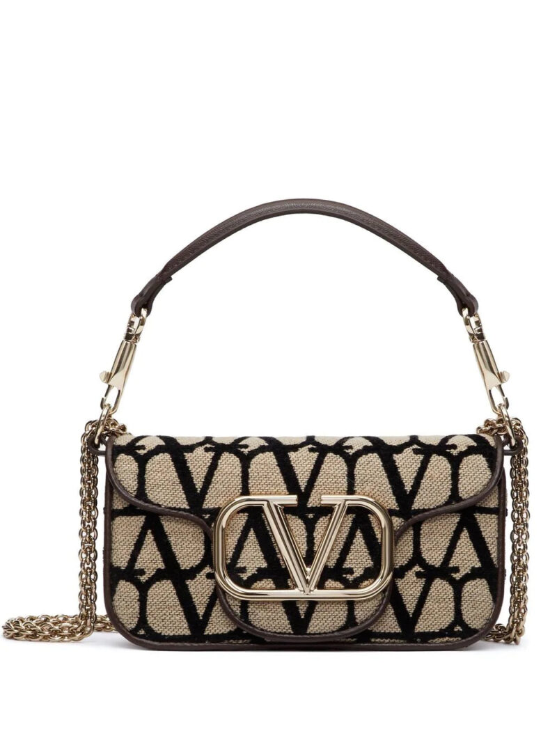 Valentino Garavani  small Lòco Toile Iconographe shoulder bag