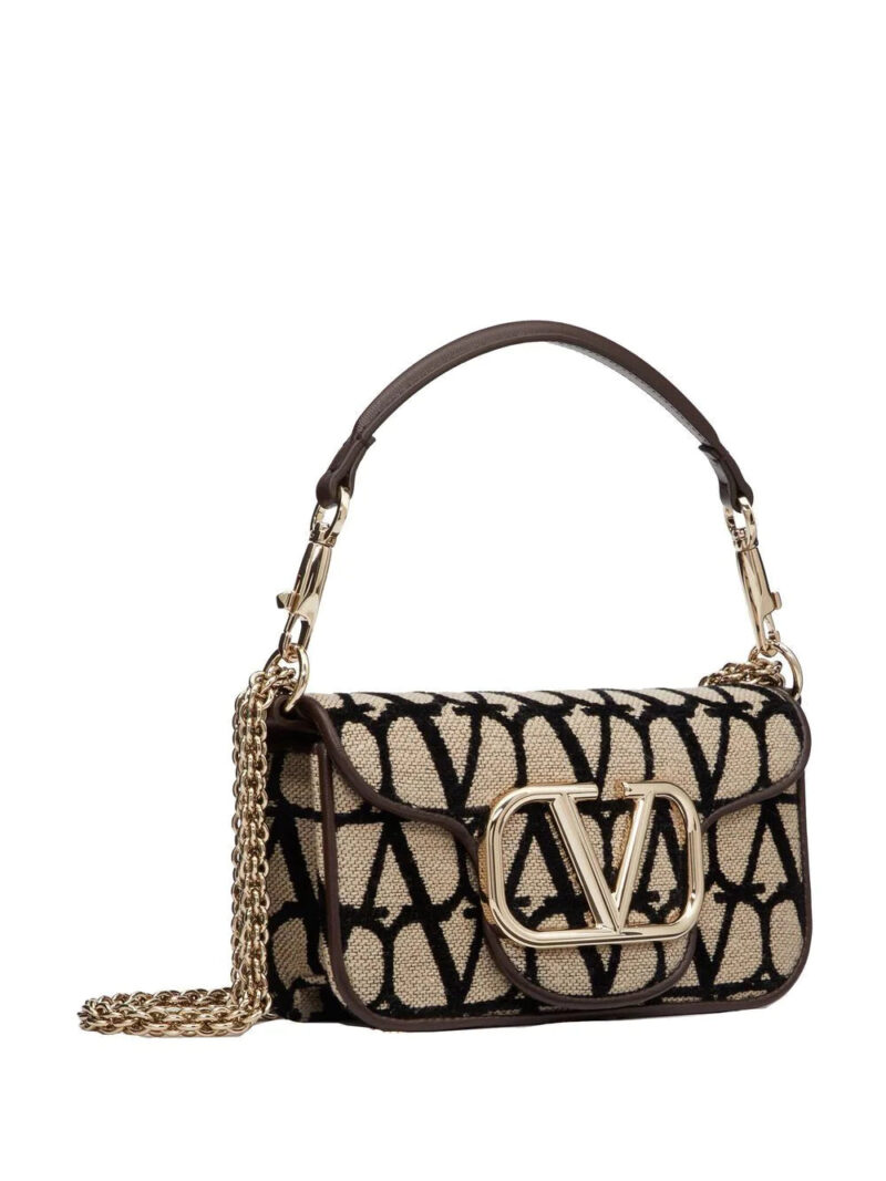 Valentino Garavani  small Lòco Toile Iconographe shoulder bag