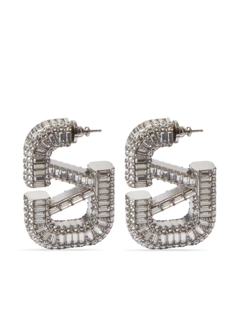 Valentino Garavani  crystal-embellished earrings