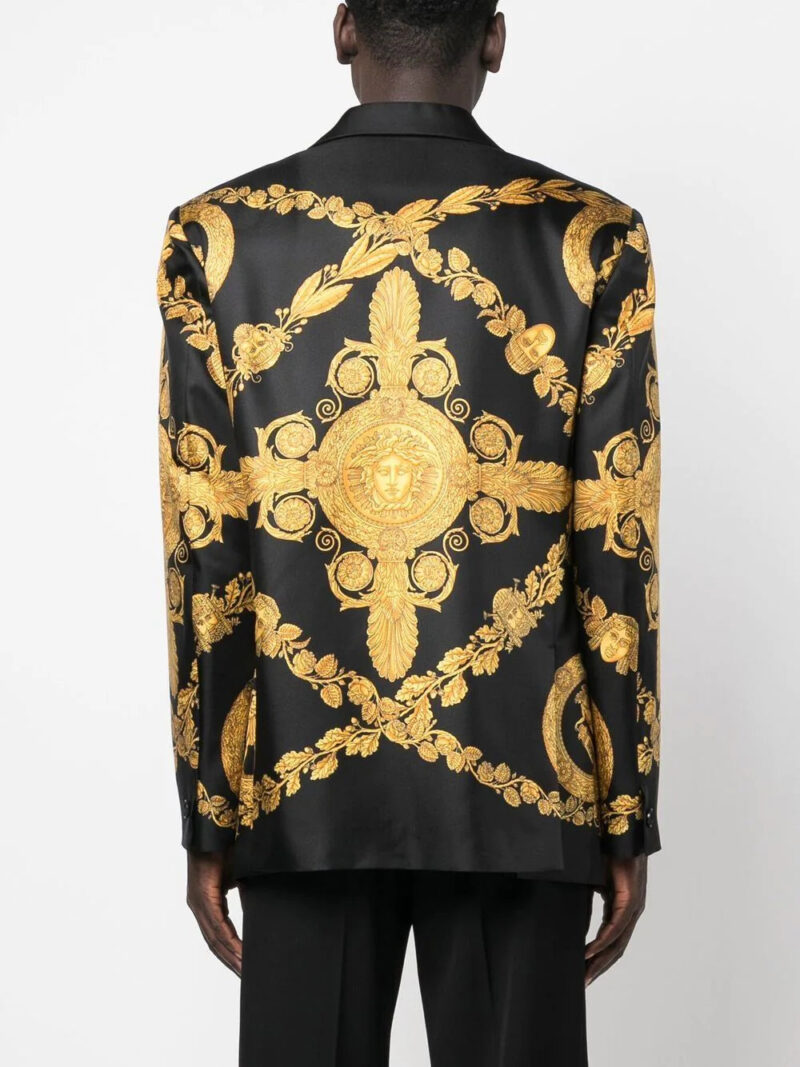 Versace  Maschera Baroque print blazer