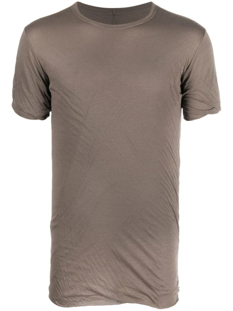 Rick Owens  rolled-sleeve detail T-shirt