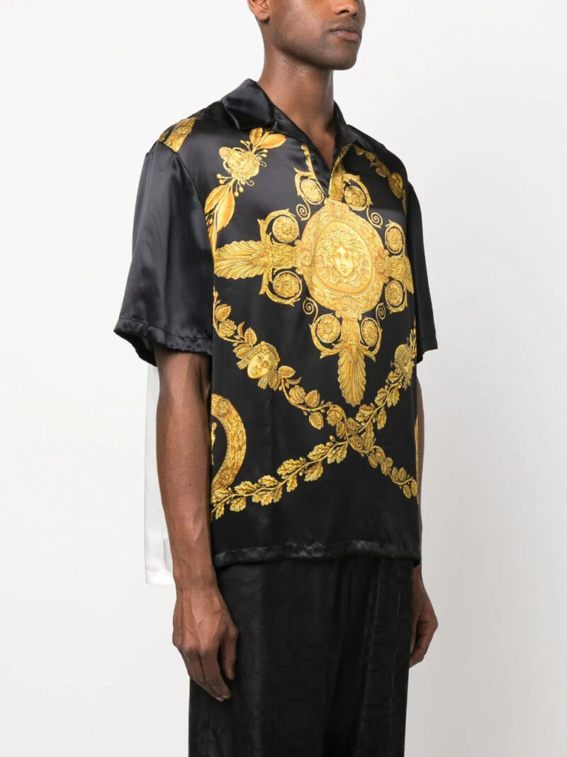Versace  Maschera Baroque-print shirt