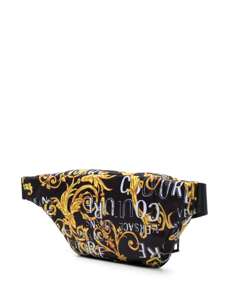 Versace Jeans Couture  Logo Lock Barocco-print belt bag