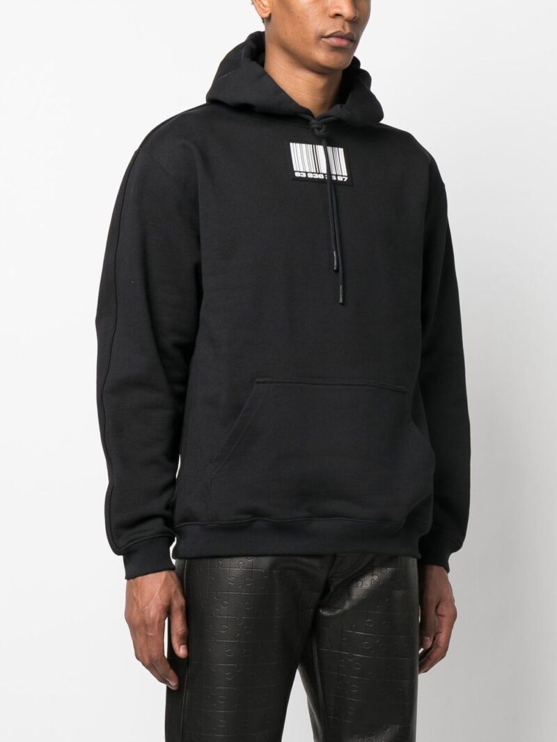 VTMNTS  logo-patch long-sleeve hoodie