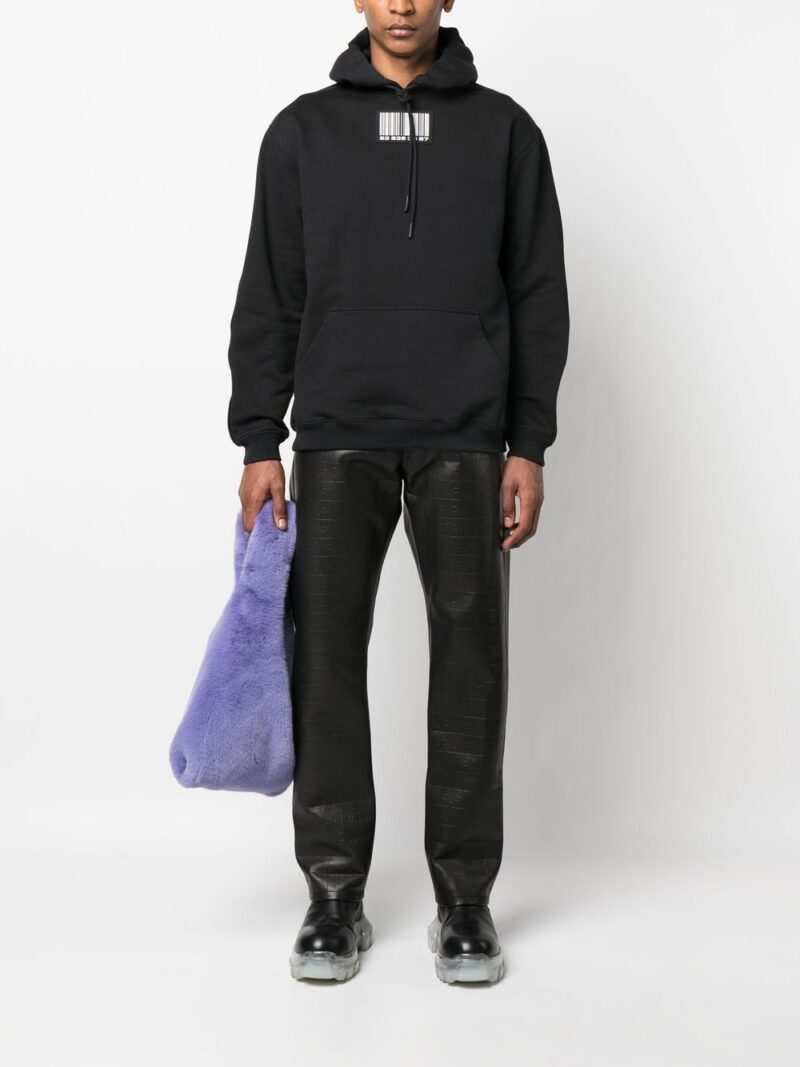VTMNTS  logo-patch long-sleeve hoodie