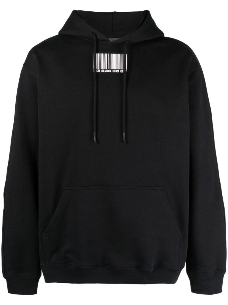 VTMNTS  logo-patch long-sleeve hoodie