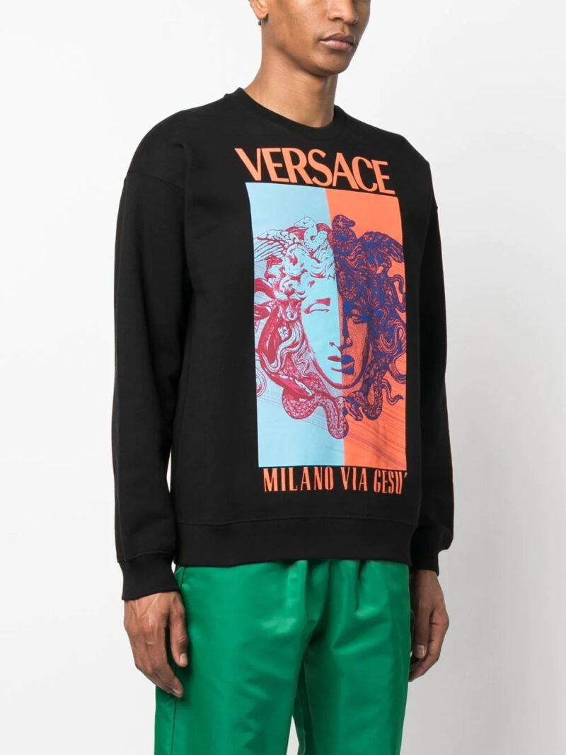 Versace  Medusa logo-print sweatshirt