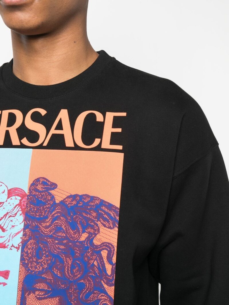 Versace  Medusa logo-print sweatshirt