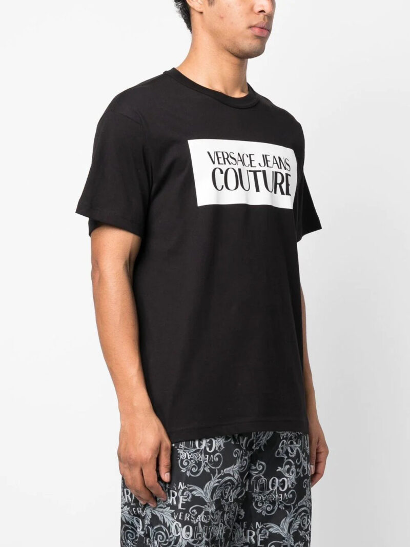 Versace Jeans Couture  logo print cotton T-shirt