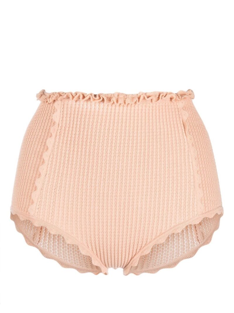 Ulla Johnson  ribbed high-waisted briefs