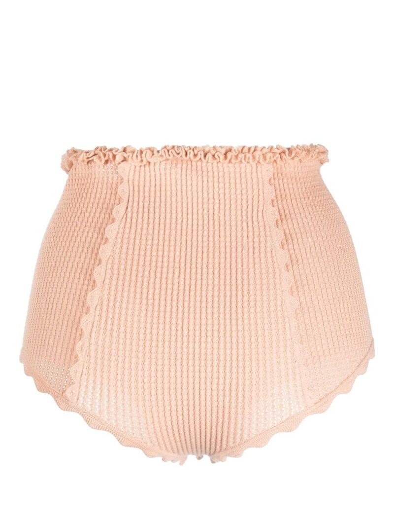 Ulla Johnson  ribbed high-waisted briefs