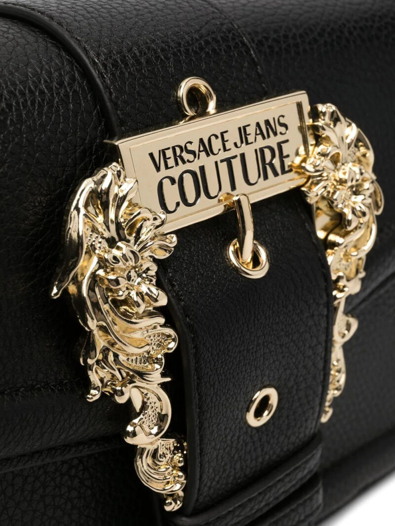 Versace Jeans Couture  Baroque-buckle shoulder bag