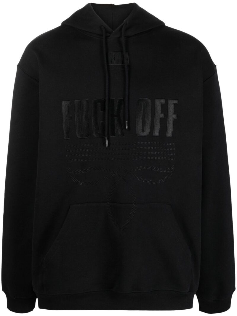 VTMNTS  slogan-print pullover hoodie
