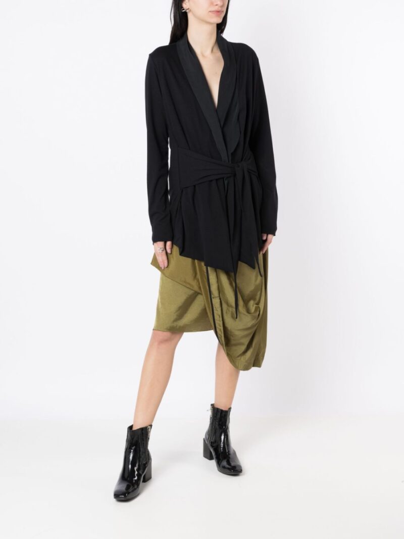 Uma | Raquel Davidowicz  high-waisted draped midi skirt