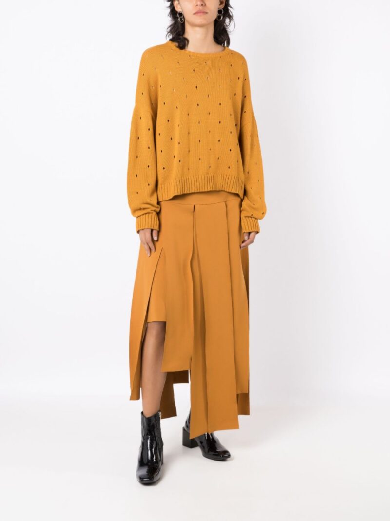 Uma | Raquel Davidowicz  asymmetric midi skirt