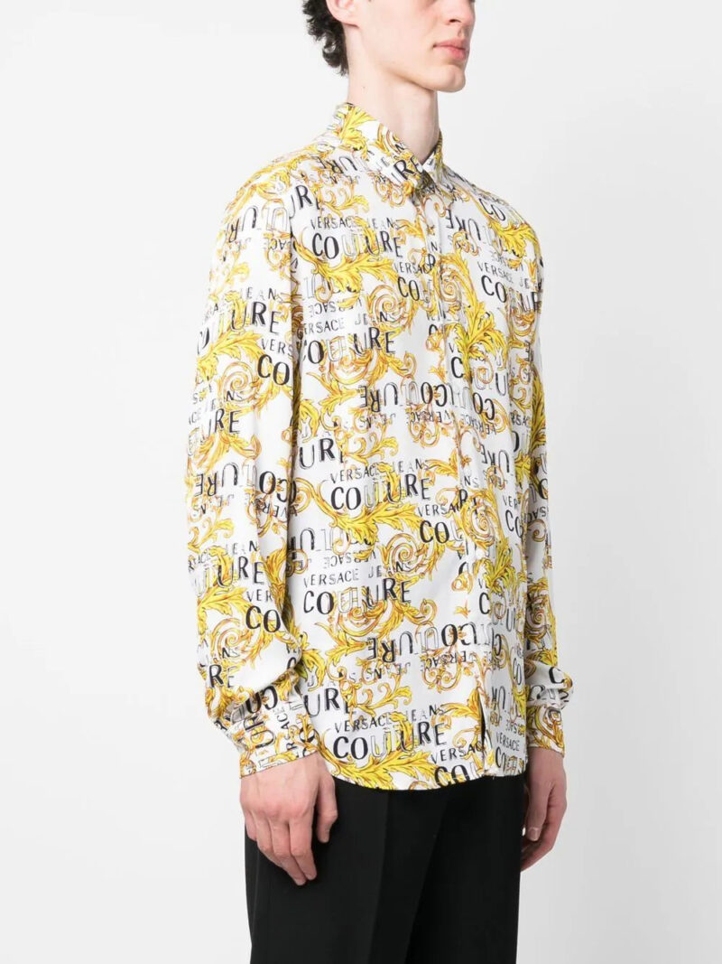 Versace Jeans Couture  signature-barocco-print shirt