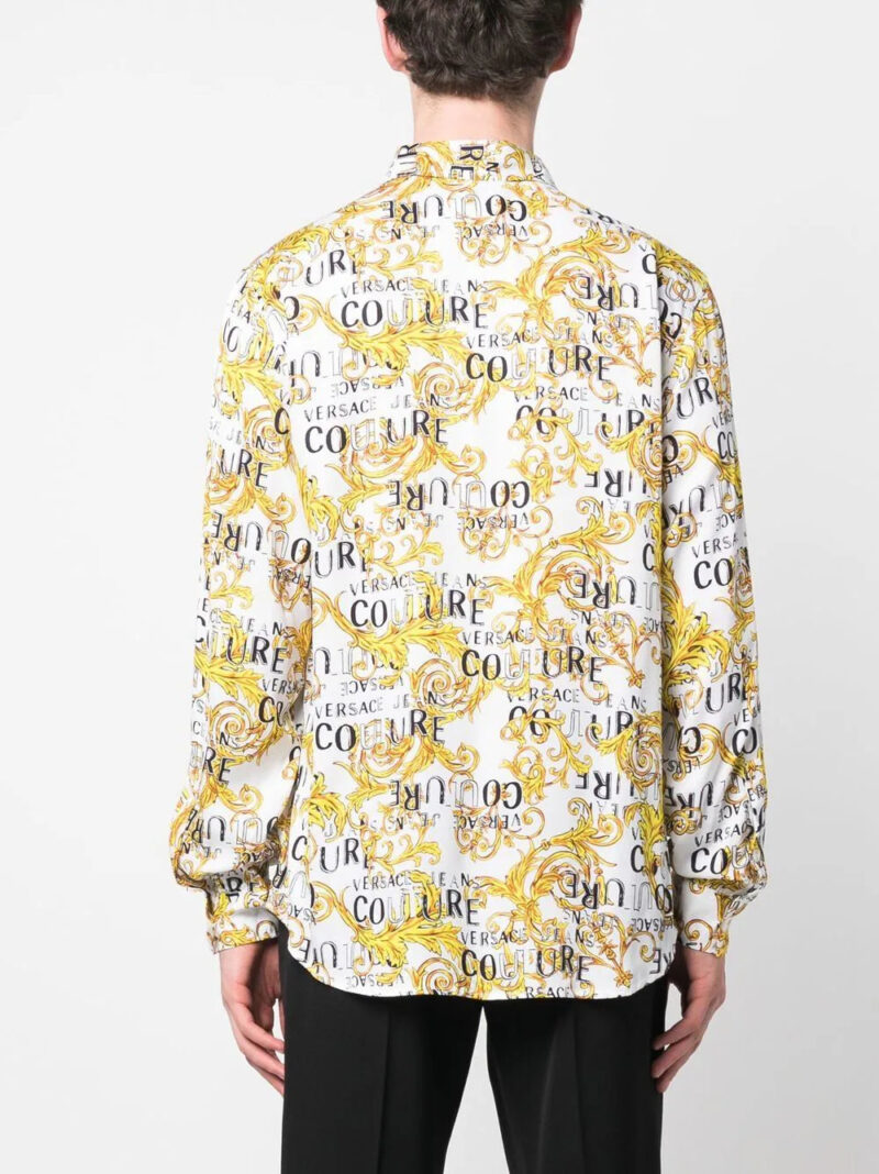 Versace Jeans Couture  signature-barocco-print shirt