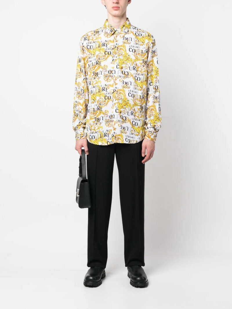 Versace Jeans Couture  signature-barocco-print shirt