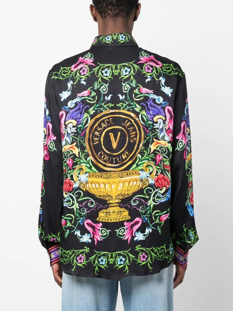 Versace Jeans Couture  logo graphic-print shirt