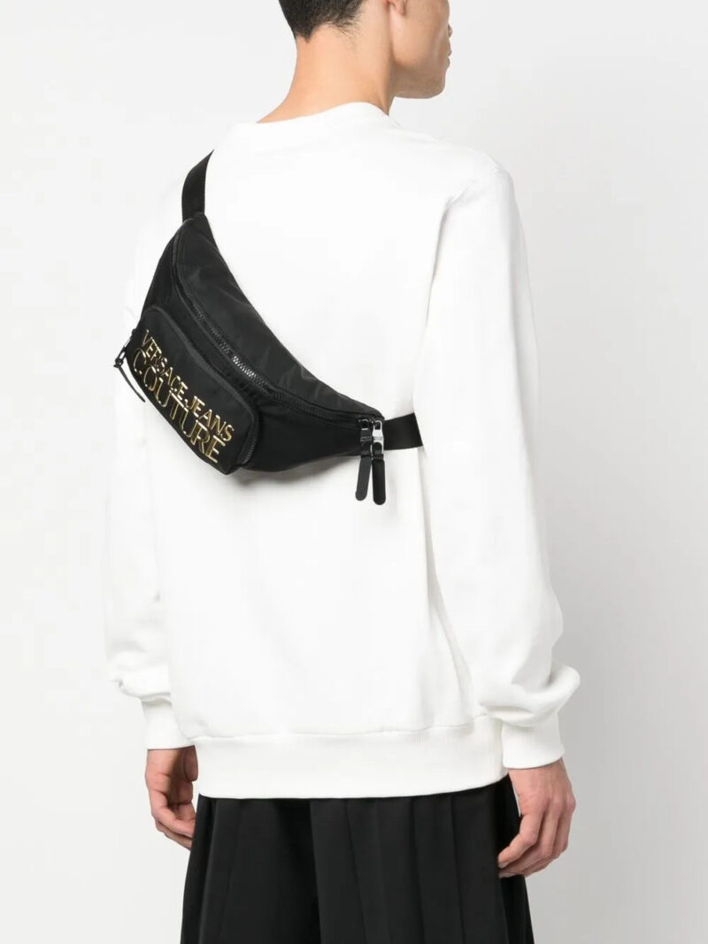 Versace Jeans Couture  logo-print belt bag