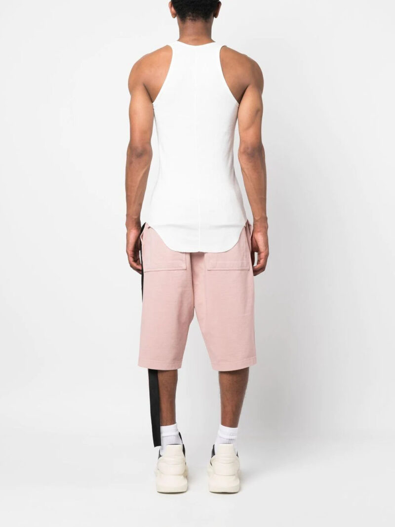 Rick Owens DRKSHDW  curved-hem tank top