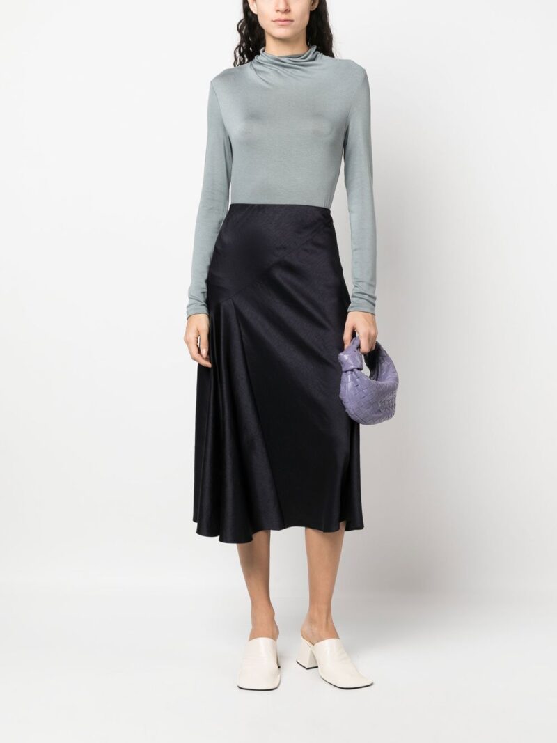 Vince  draped slip skirt