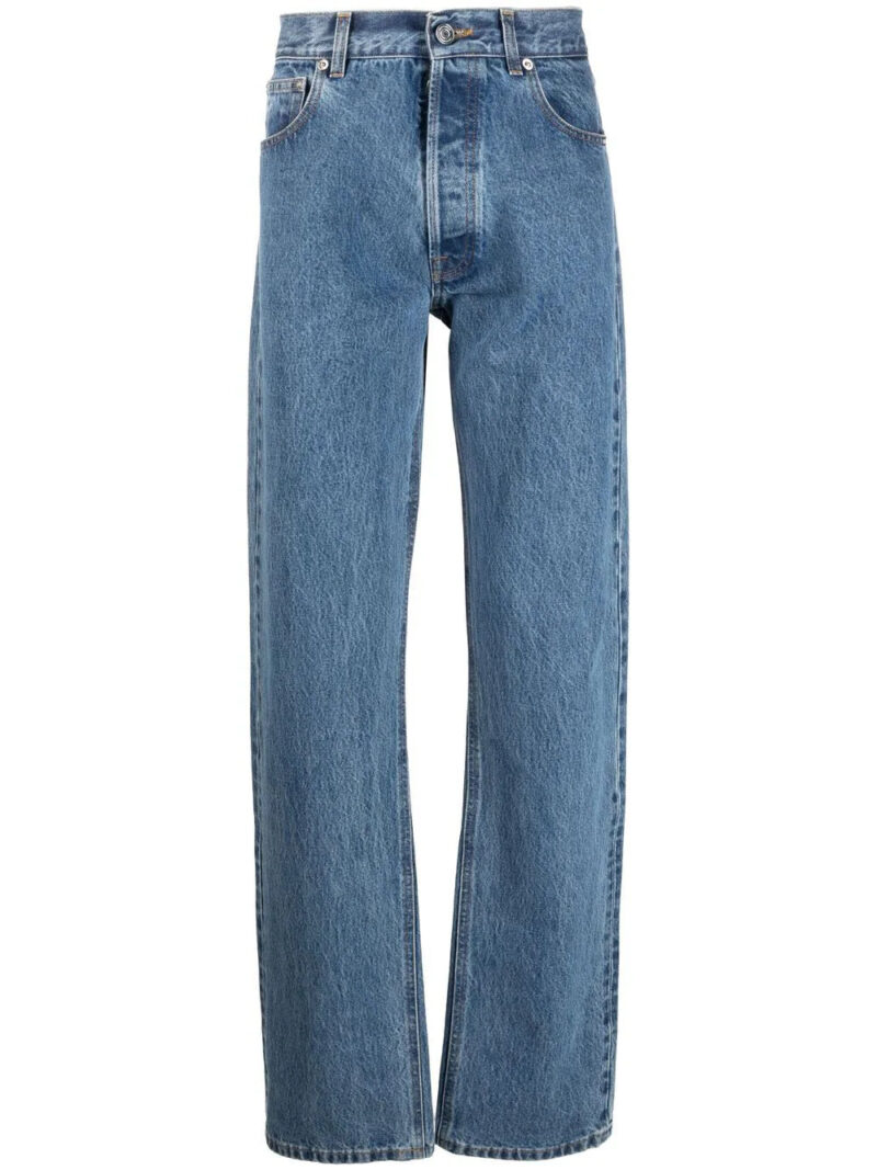 VTMNTS  high-waisted cotton jeans