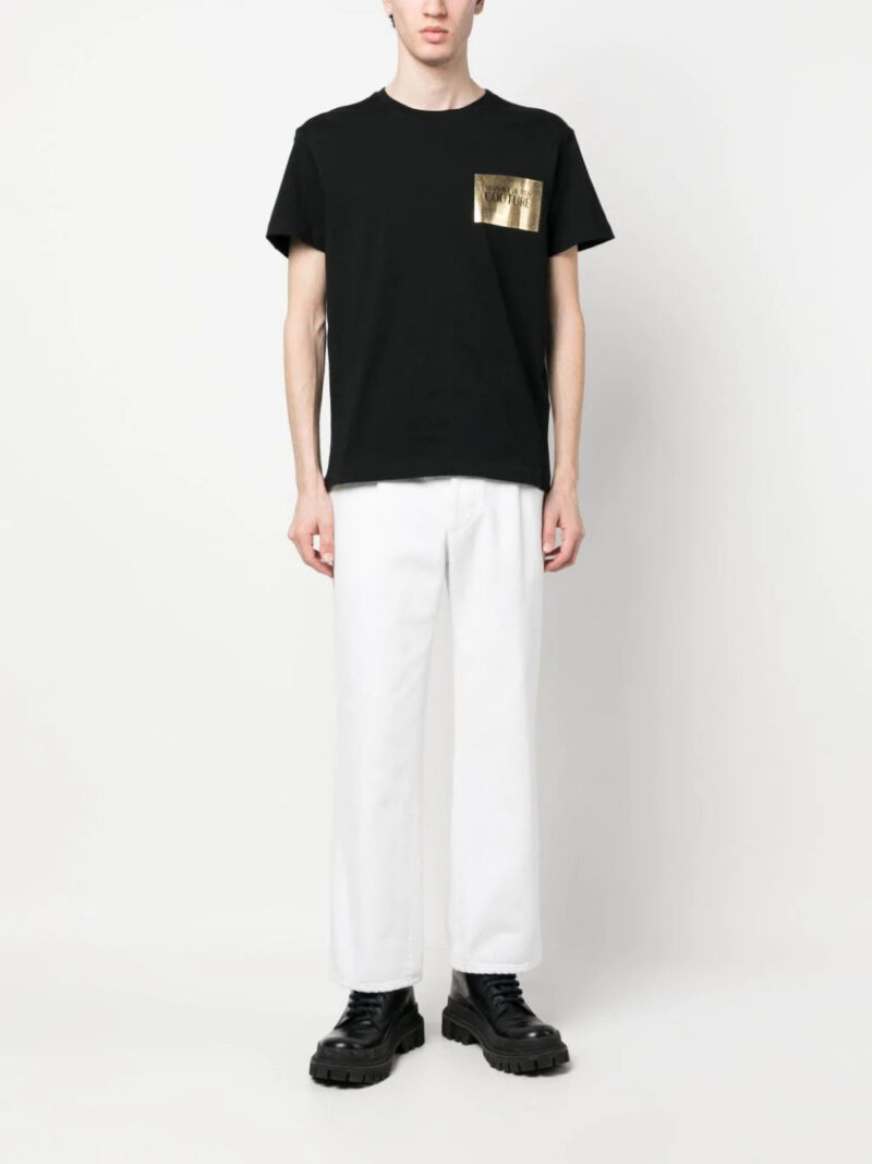 Versace Jeans Couture logo-print cotton T-shirt