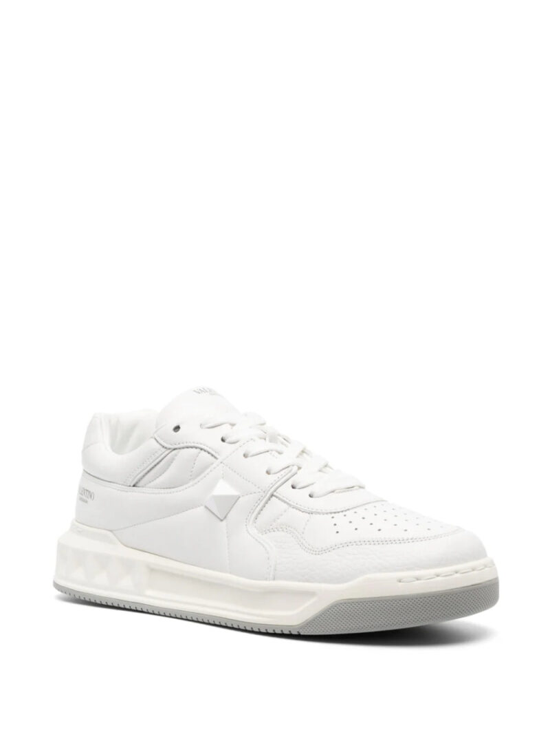 Valentino Garavani  One Stud leather sneakers