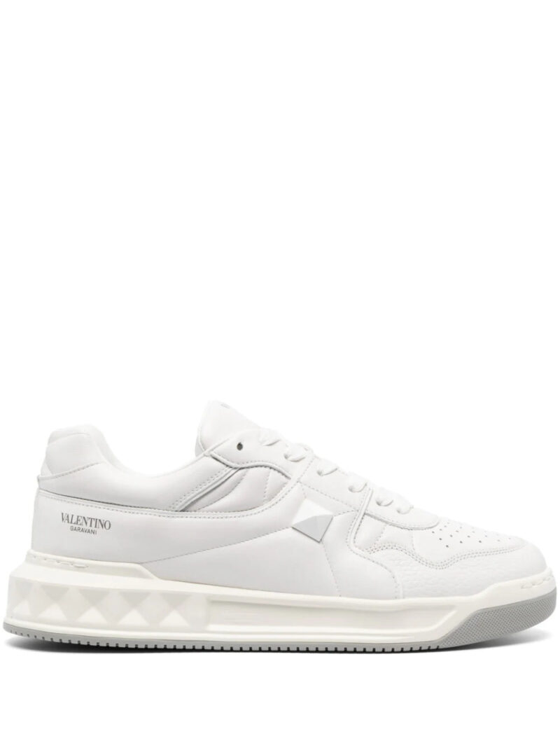 Valentino Garavani  One Stud leather sneakers
