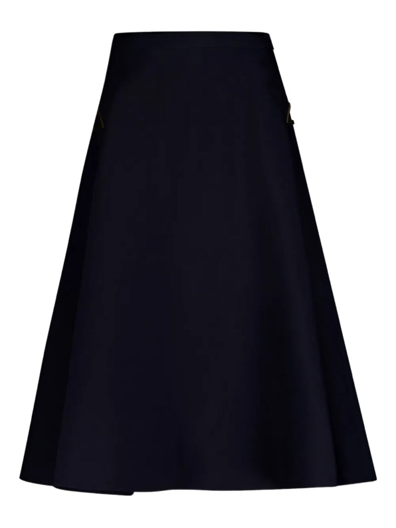 Valentino Garavani  Crepe Couture midi skirt