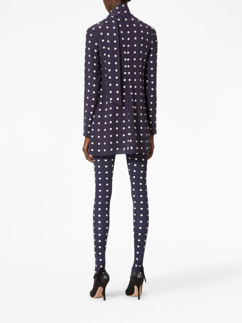 Valentino Garavani  Pois polka-dot short dress