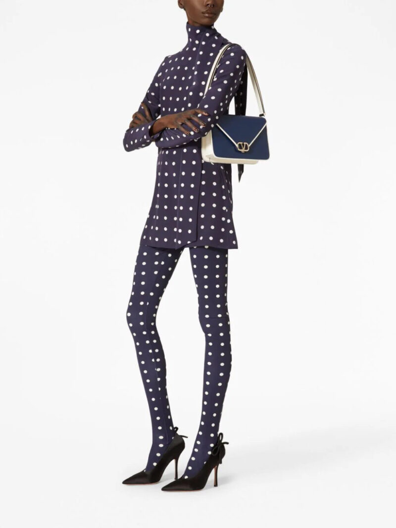 Valentino Garavani  Pois polka-dot short dress
