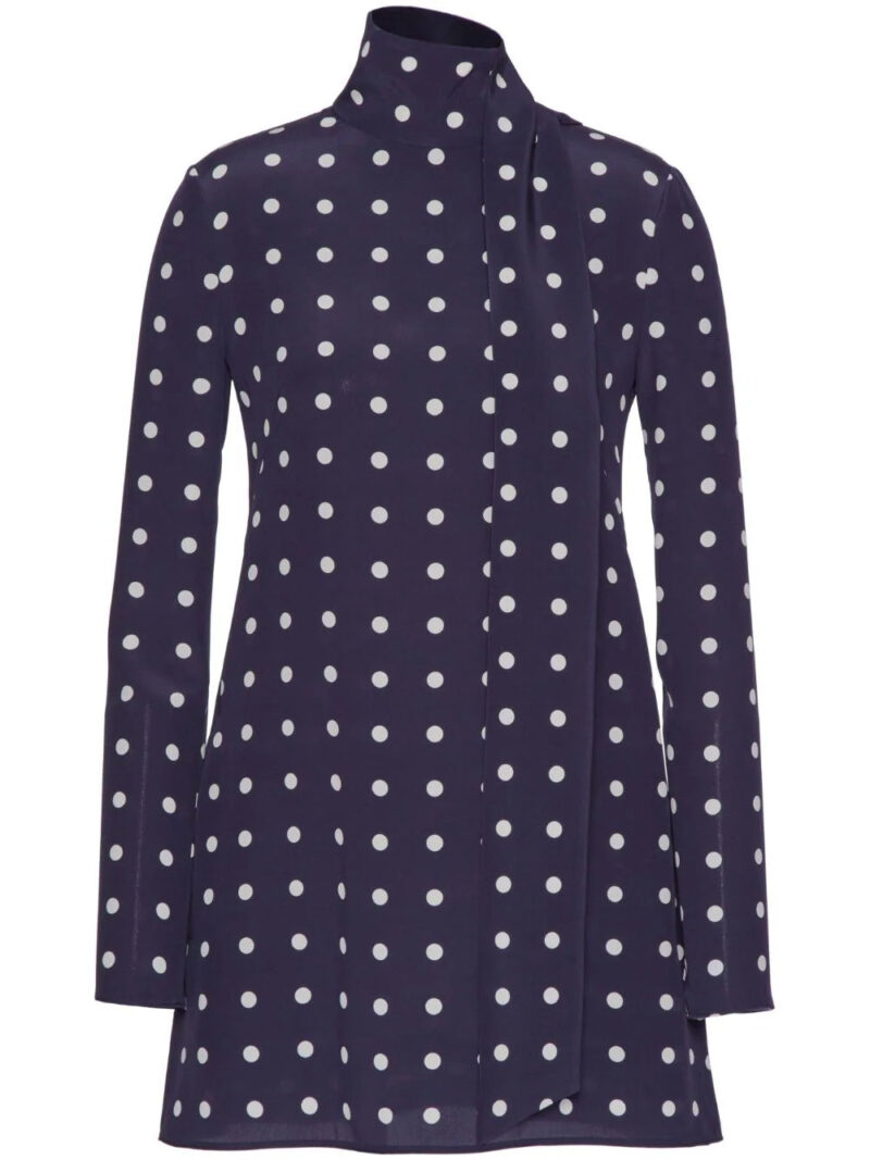 Valentino Garavani  Pois polka-dot short dress