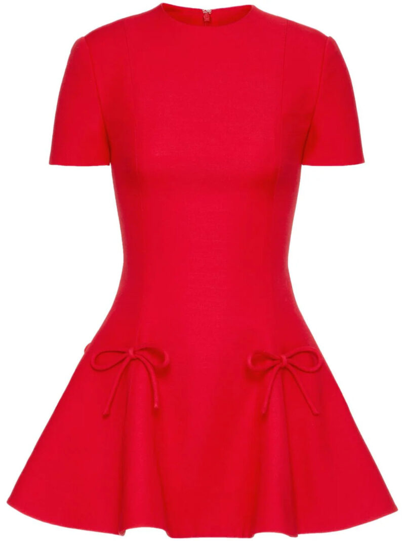 Valentino Garavani  Crepe Couture minidress
